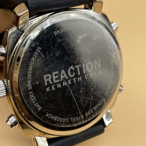 Kenneth Cole Reaction RK50640004 Men’s Stainless Steel Analog Dial Quartz Watch - Picture 10 of 14